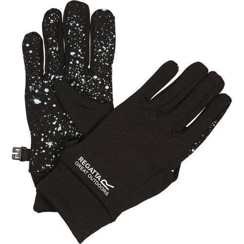 REGATTA GRIPPY GLOVES negro