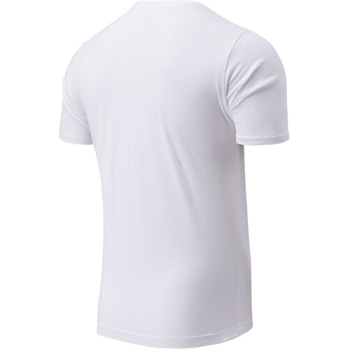 NEW BALANCE ESSENTIALS STACKED LOGO blanco