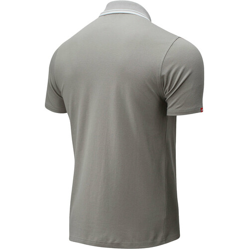 NEW BALANCE NB CLASSIC SHORT SLEEVE POLO gris