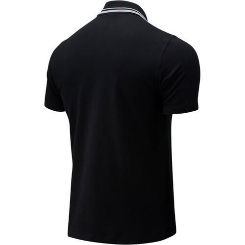 NEW BALANCE NB CLASSIC SHORT SLEEVE POLO negro