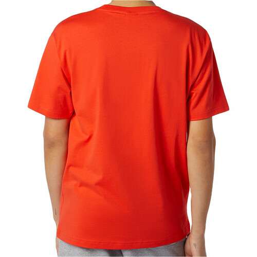 NEW BALANCE NB ESSENTIALS TAG TEE rojo