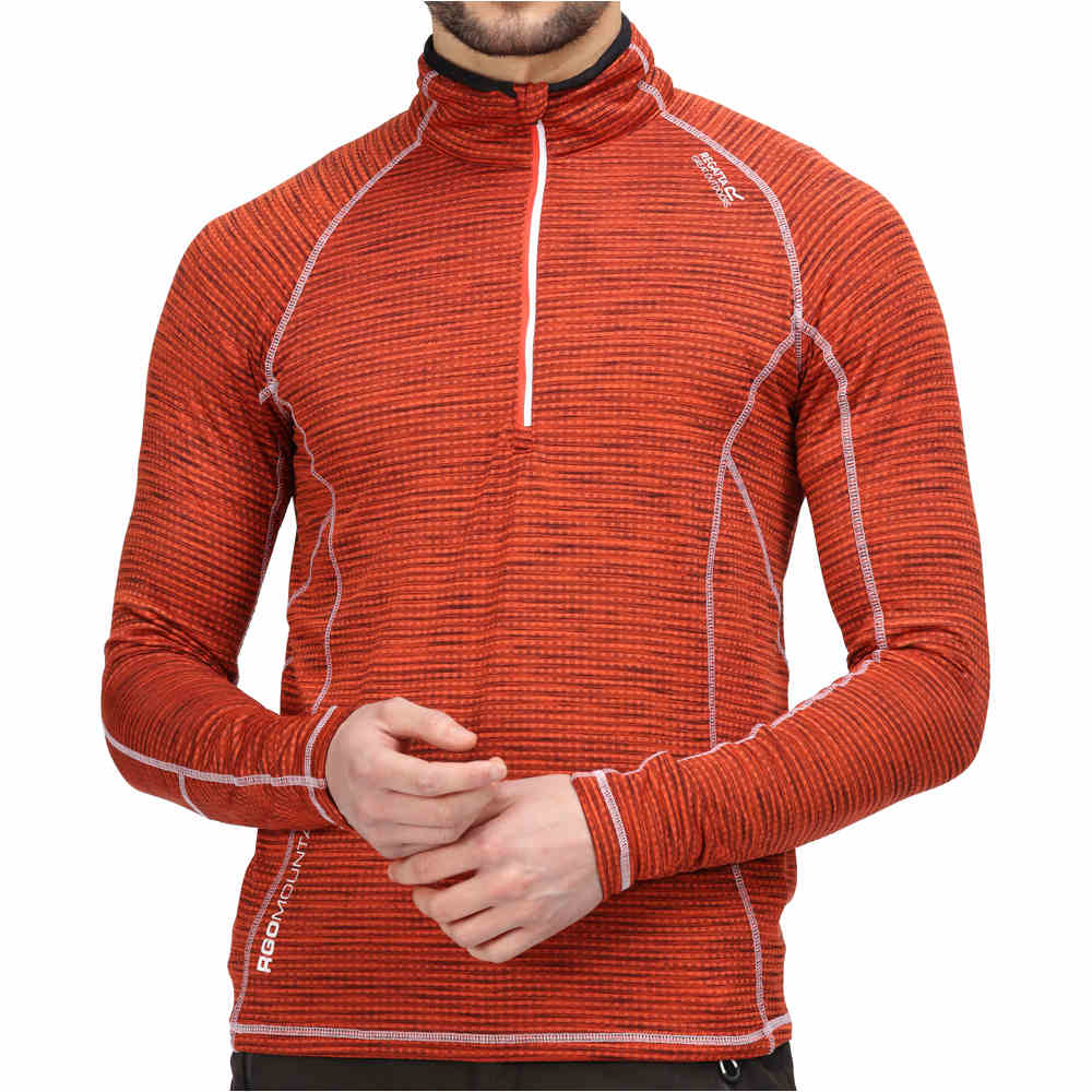 Regatta camiseta montaña manga larga hombre Regatta Yonder vista detalle Regatta camiseta montaña manga larga hombre Regatta Yonder vista detalle