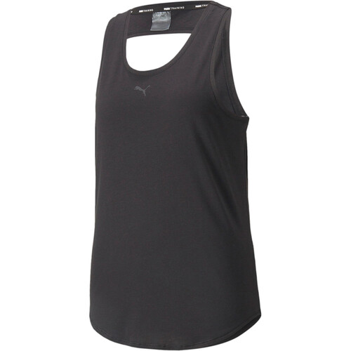 PUMA TRAIN TRI-BLEND TANK negro