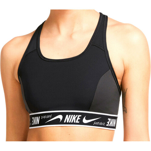NIKE DRI-FIT SWOOSH LOGO negro