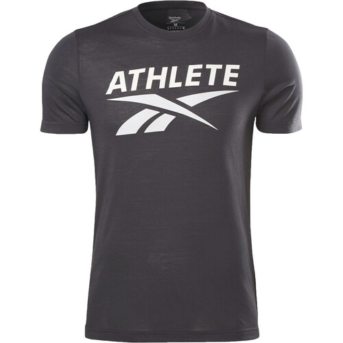 REEBOK REEBOK ATHLETE TEE negro