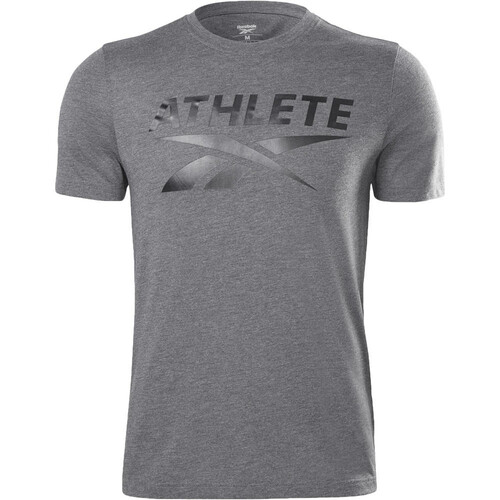 REEBOK REEBOK ATHLETE TEE gris