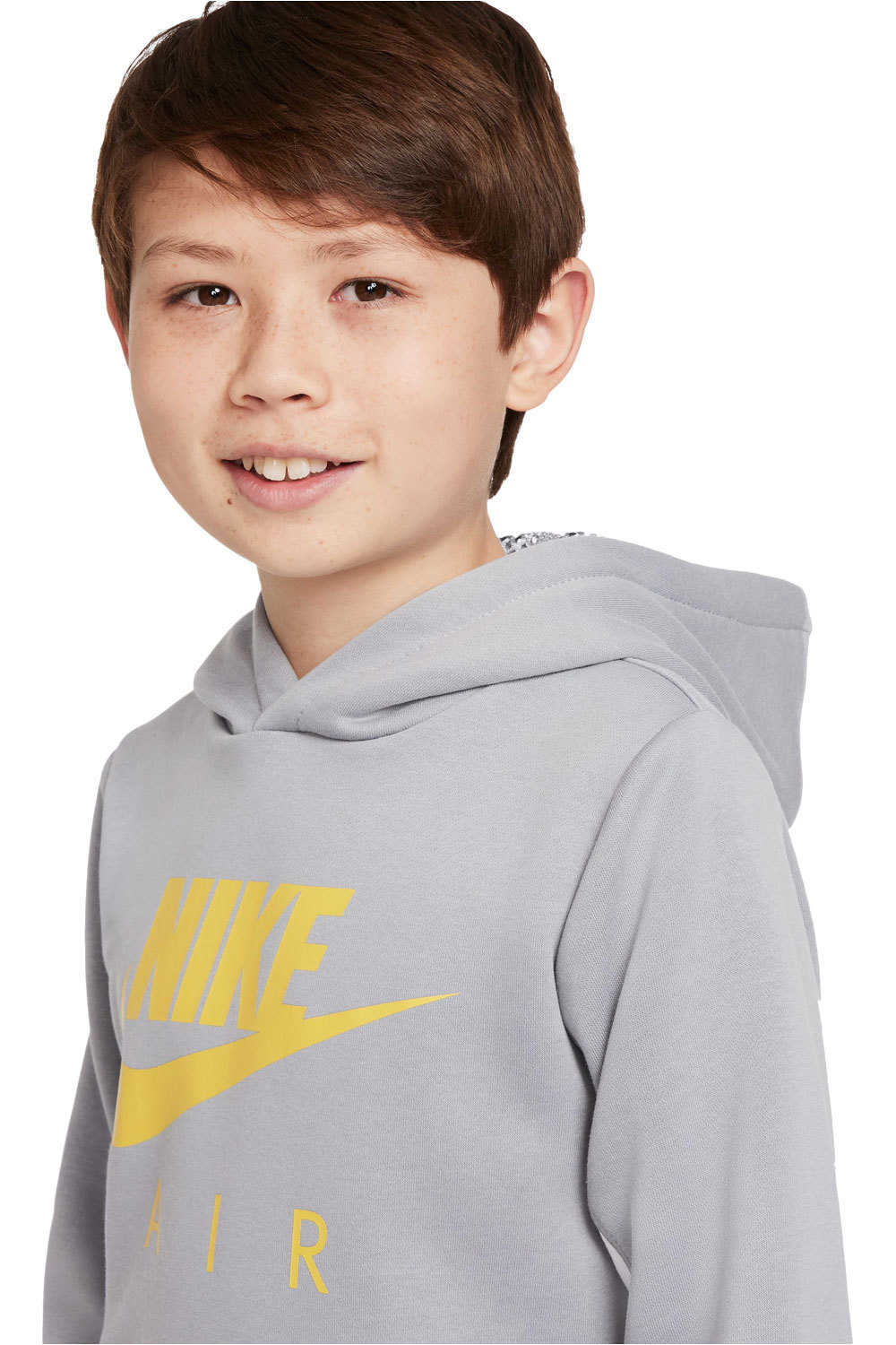 Nike sudadera niño Nike B NSW AIR PO HOODIE vista detalle Nike sudadera niño Nike B NSW AIR PO HOODIE vista detalle