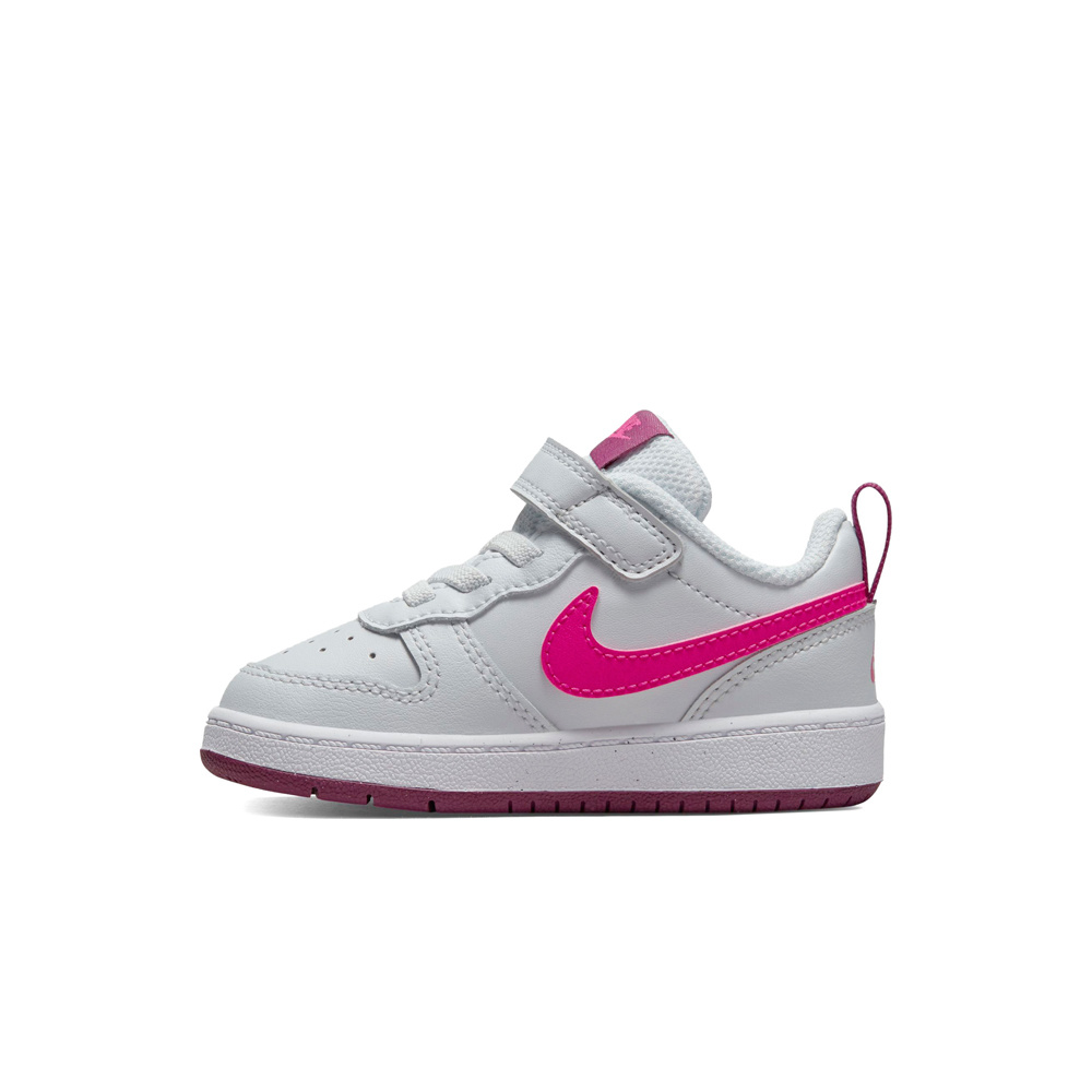 Nike zapatilla multideporte bebe Nike COURT BOROUGH LOW 2 (TDV) lateral interior Nike zapatilla multideporte bebe Nike COURT BOROUGH LOW 2 (TDV) lateral interior