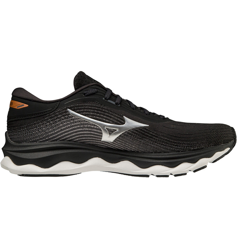 Mizuno zapatilla running hombre Mizuno WAVE SKY 5 lateral interior Mizuno zapatilla running hombre Mizuno WAVE SKY 5 lateral interior