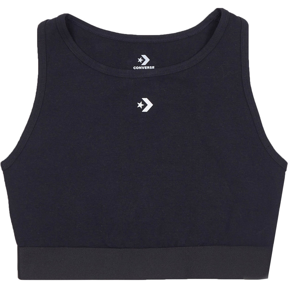 Converse camiseta tirantes mujer Converse STAR CHEVRON BRA TOP vista trasera Converse camiseta tirantes mujer Converse STAR CHEVRON BRA TOP vista trasera