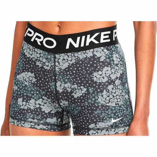 NIKE W NP DF AOP SHORT 3IN GR gris