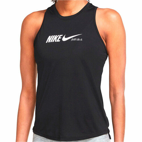 NIKE W NK ONE DF GRX STD TNK negro