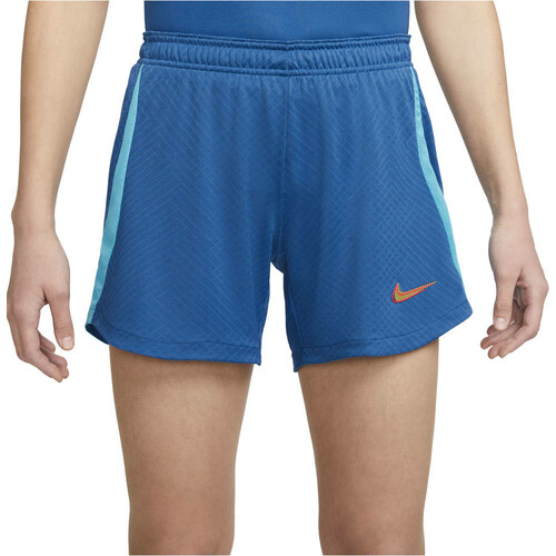 NIKE W NK DF STRK SHORT K AZ azul