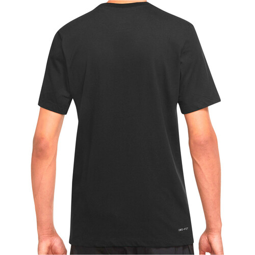NIKE MJ AIR DF GFX SS CREW NEBL negro