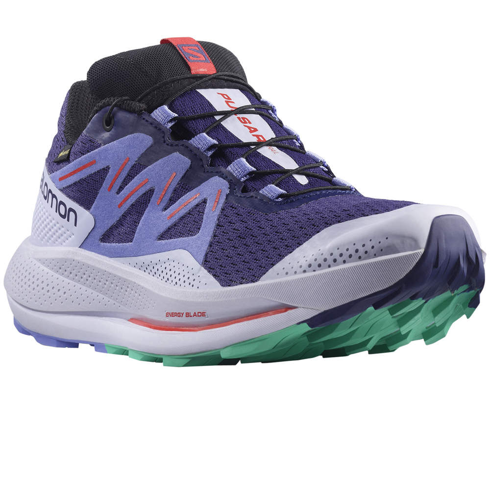 Salomon zapatillas trail mujer Salomon PULSAR TRAIL GTX W lateral interior Salomon zapatillas trail mujer Salomon PULSAR TRAIL GTX W lateral interior