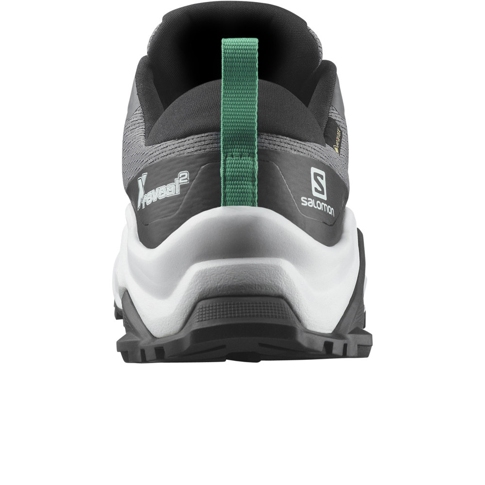 Salomon zapatilla trekking mujer Salomon X REVEAL 2 GTX W vista trasera Salomon zapatilla trekking mujer Salomon X REVEAL 2 GTX W vista trasera
