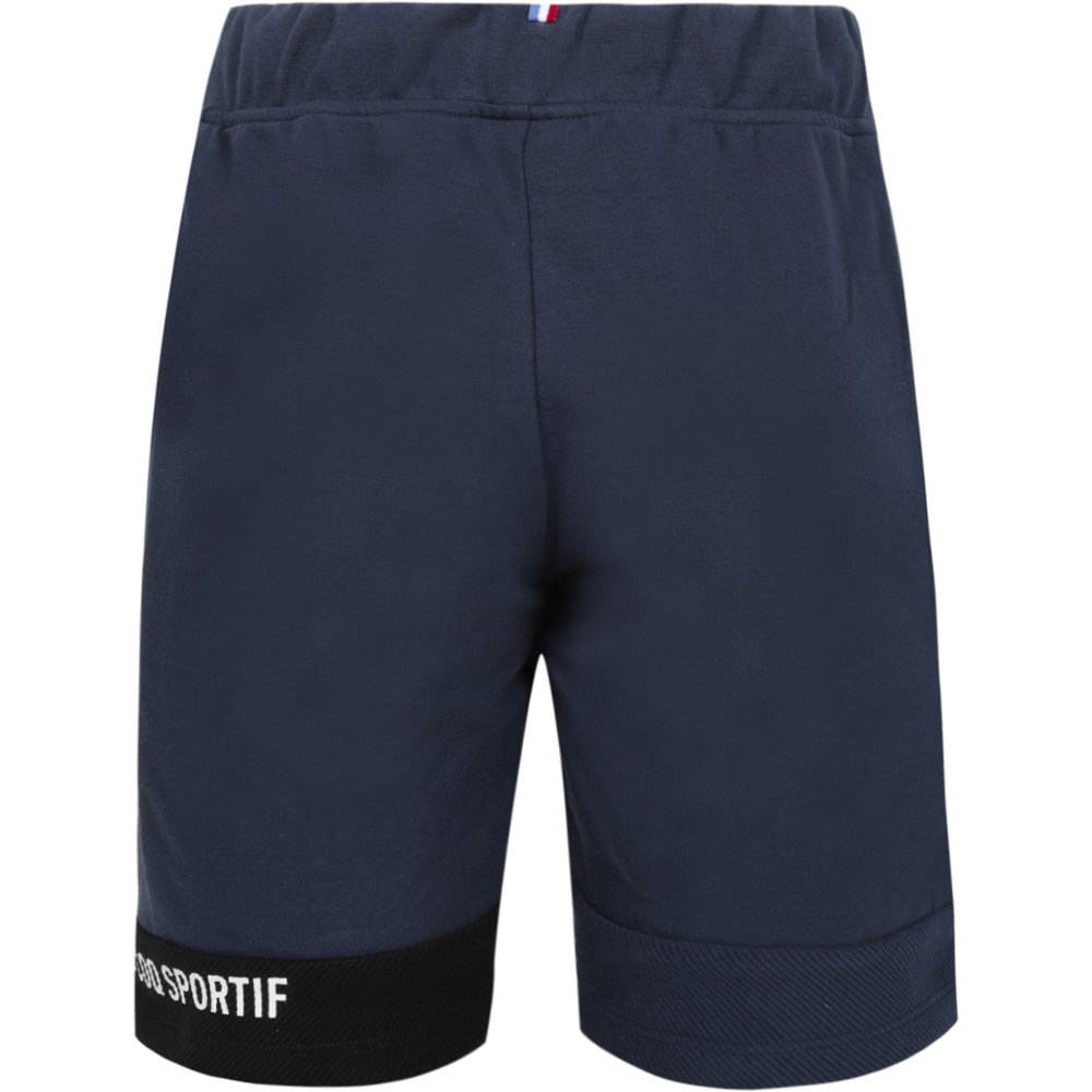 Le Coq Sportif bermuda niño Le Coq Sportif ESS Short Regular N1 Enfant vista trasera Le Coq Sportif bermuda niño Le Coq Sportif ESS Short Regular N1 Enfant vista trasera