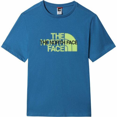 THE NORTH FACE M S/S GRAPHIC TEE azul