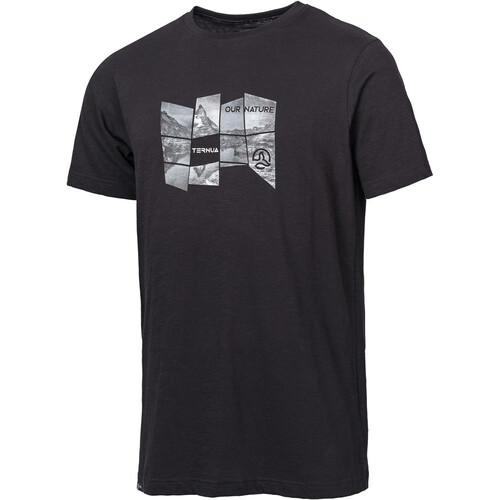 TERNUA CAMISETA VORUG negro