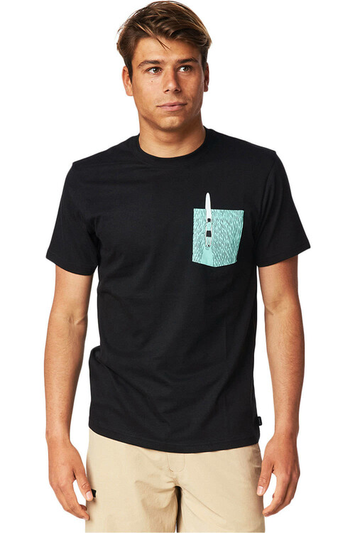 RIP CURL INDA POCKET TEE negro