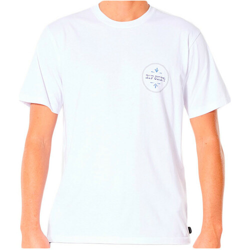 RIP CURL RAYS AND TUBED TEE blanco