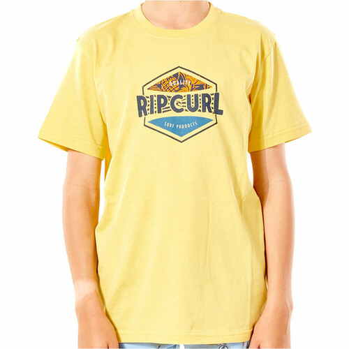 RIP CURL FILLER TEE - BOYS amarillo