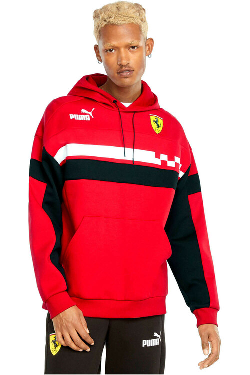 PUMA FERRARI RACE SDS HOODIE rojo