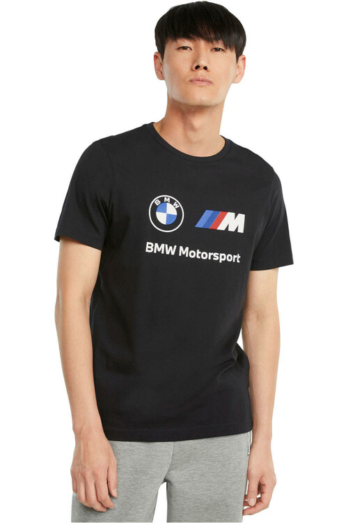 PUMA BMW MMS ESS LOGO TEE negro