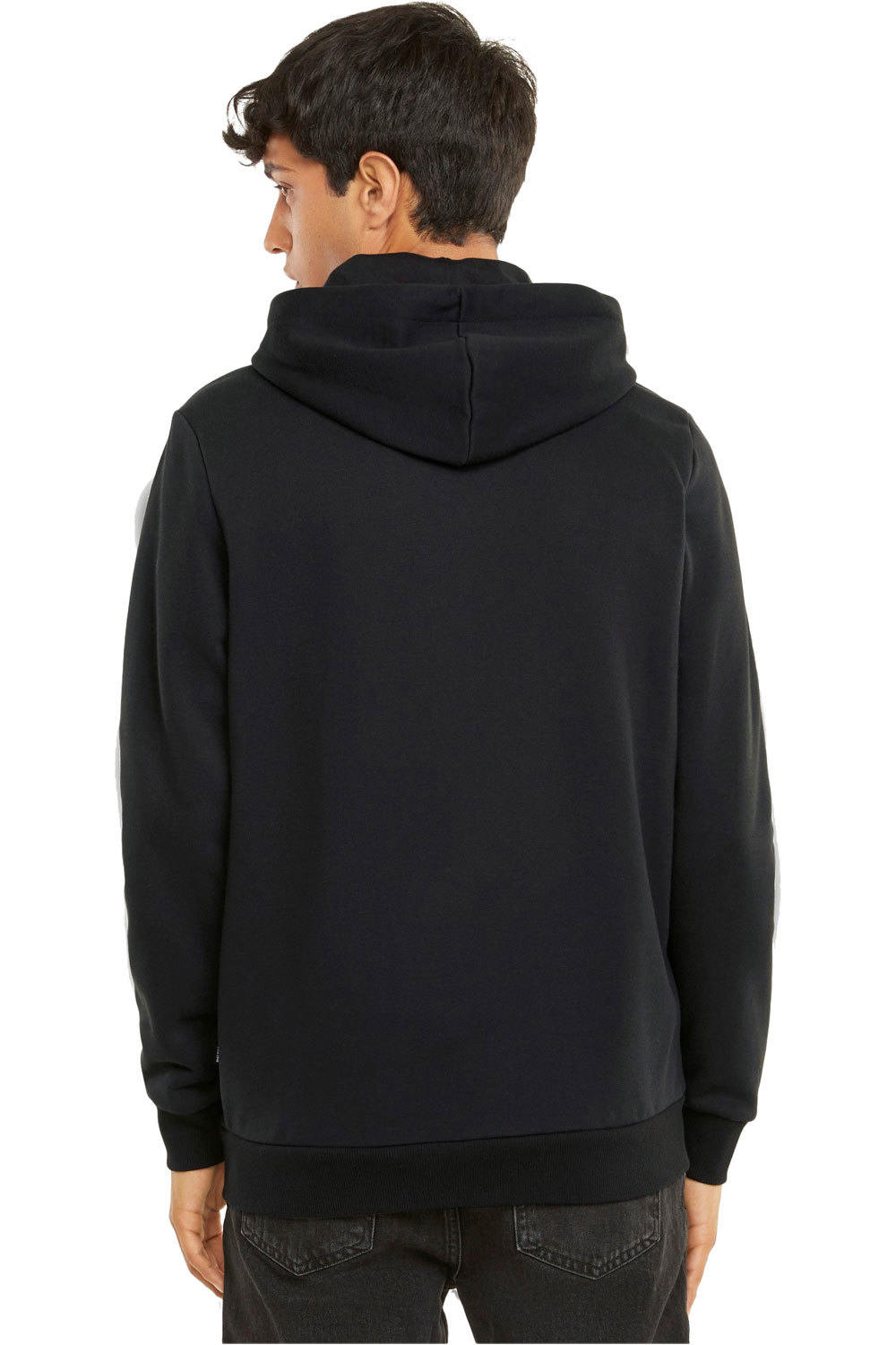 Puma sudadera hombre Puma ESS+ 2 Col FZ Hoodie FL vista trasera Puma sudadera hombre Puma ESS+ 2 Col FZ Hoodie FL vista trasera