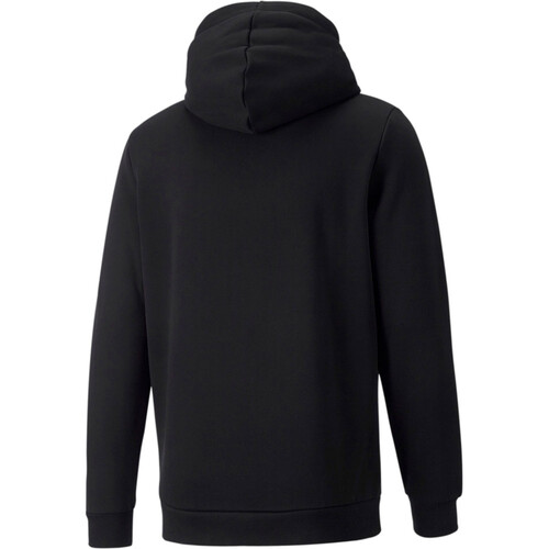 PUMA ESS+ EMBROIDERY LOGO HOODIE FL negro