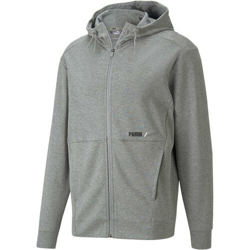PUMA RAD/CAL FZ HOODIE DK gris