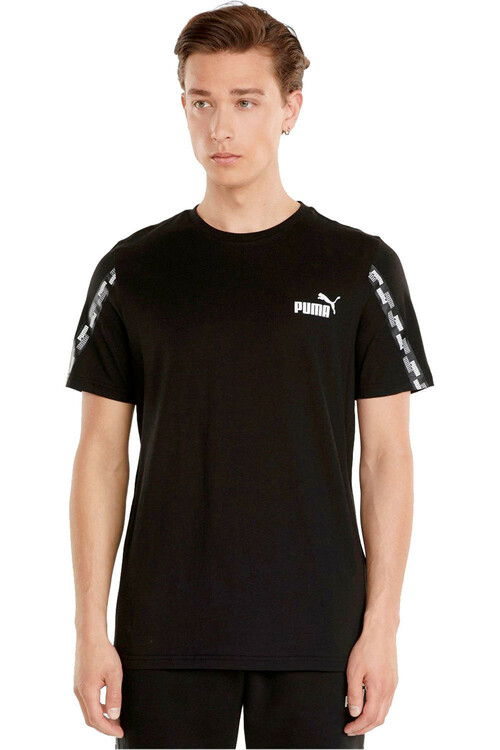 PUMA PUMA POWER TAPE TEE negro