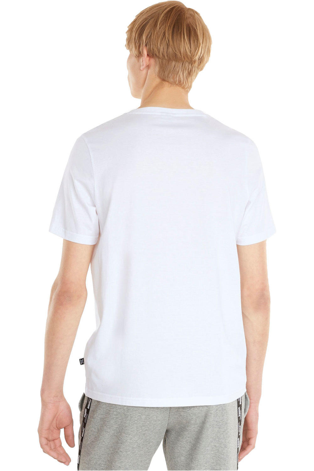 Puma camiseta manga corta hombre Puma PUMA POWER Tape Tee vista trasera Puma camiseta manga corta hombre Puma PUMA POWER Tape Tee vista trasera