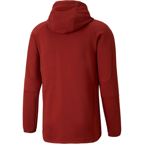 PUMA EVOSTRIPE FZ HOODIE rojo