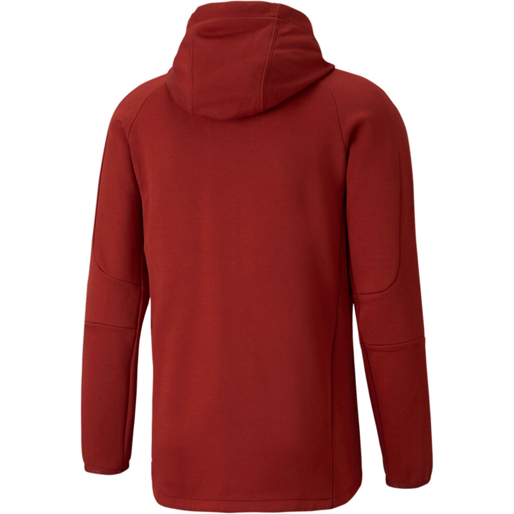 Puma sudadera hombre Puma EVOSTRIPE FZ Hoodie vista trasera Puma sudadera hombre Puma EVOSTRIPE FZ Hoodie vista trasera