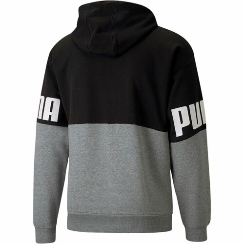 PUMA PUMA POWER COLORBLOCK HOODIE FL negro