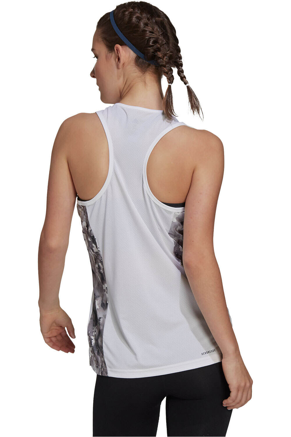 adidas camiseta tirantes mujer Adidas W AOP TK vista trasera adidas camiseta tirantes mujer Adidas W AOP TK vista trasera