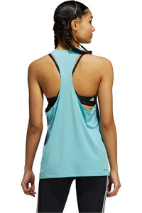 adidas camiseta tirantes mujer Adidas W TECH BOS TK vista trasera adidas camiseta tirantes mujer Adidas W TECH BOS TK vista trasera