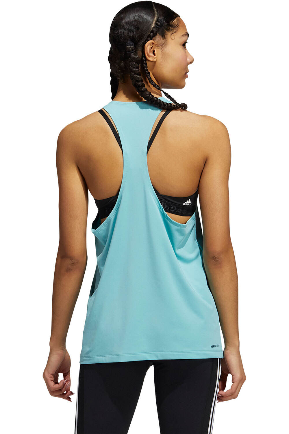 adidas camiseta tirantes mujer Adidas W TECH BOS TK vista trasera adidas camiseta tirantes mujer Adidas W TECH BOS TK vista trasera