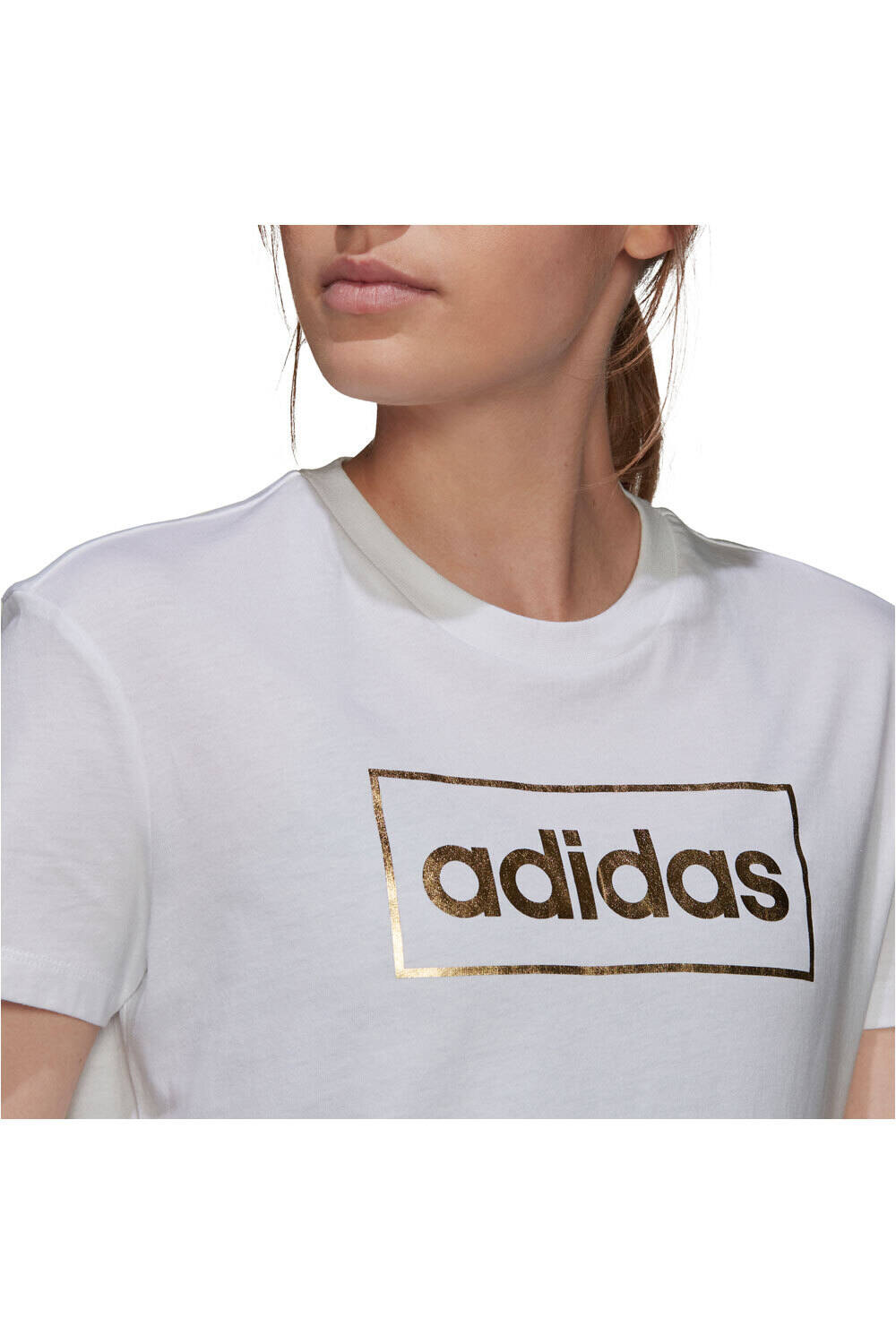 adidas camiseta manga corta mujer Adidas W FL BX G T vista detalle adidas camiseta manga corta mujer Adidas W FL BX G T vista detalle