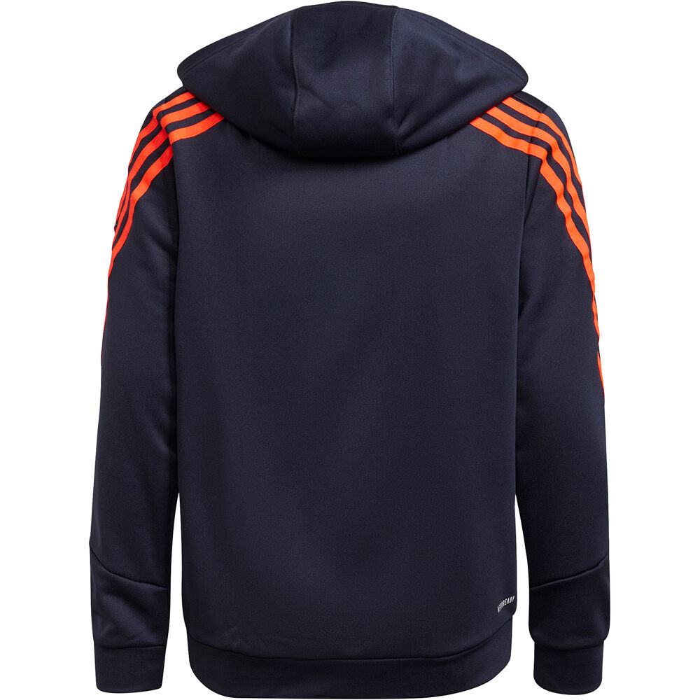 adidas sudadera niño Adidas B AR 3S HOOD vista trasera adidas sudadera niño Adidas B AR 3S HOOD vista trasera