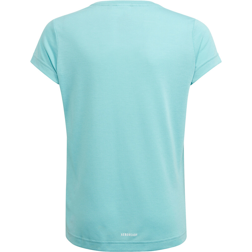 adidas camiseta manga corta niña Adidas G UP2MV TEE vista trasera adidas camiseta manga corta niña Adidas G UP2MV TEE vista trasera