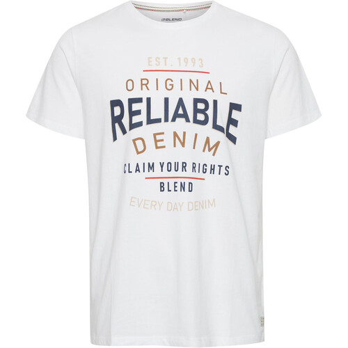 BLEND TEE REALIABLE blanco