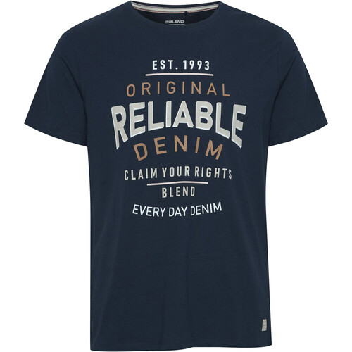 BLEND TEE REALIABLE azul