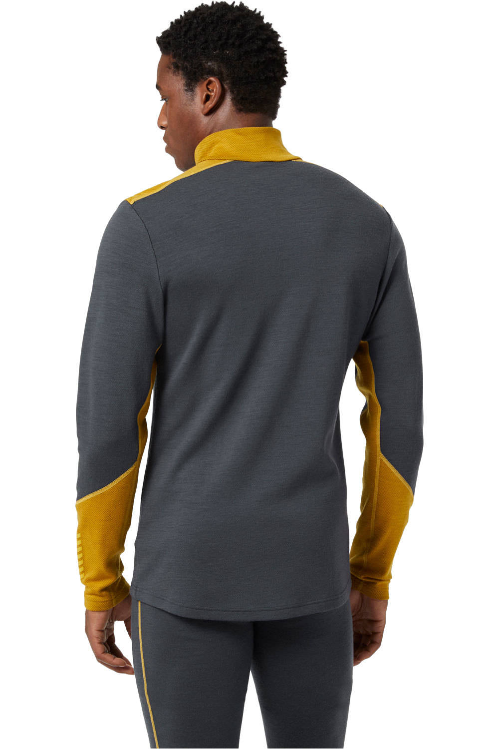 Helly Hansen camiseta térmica manga larga hombre Helly Hansen LIFA MERINO MIDWEIGHT 1/2 ZIP vista trasera Helly Hansen camiseta térmica manga larga hombre Helly Hansen LIFA MERINO MIDWEIGHT 1/2 ZIP vista trasera