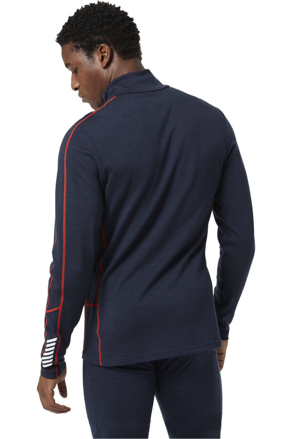 Helly Hansen camiseta térmica manga larga hombre Helly Hansen LIFA MERINO LWEIGHT 1/2 ZIP vista trasera Helly Hansen camiseta térmica manga larga hombre Helly Hansen LIFA MERINO LWEIGHT 1/2 ZIP vista trasera