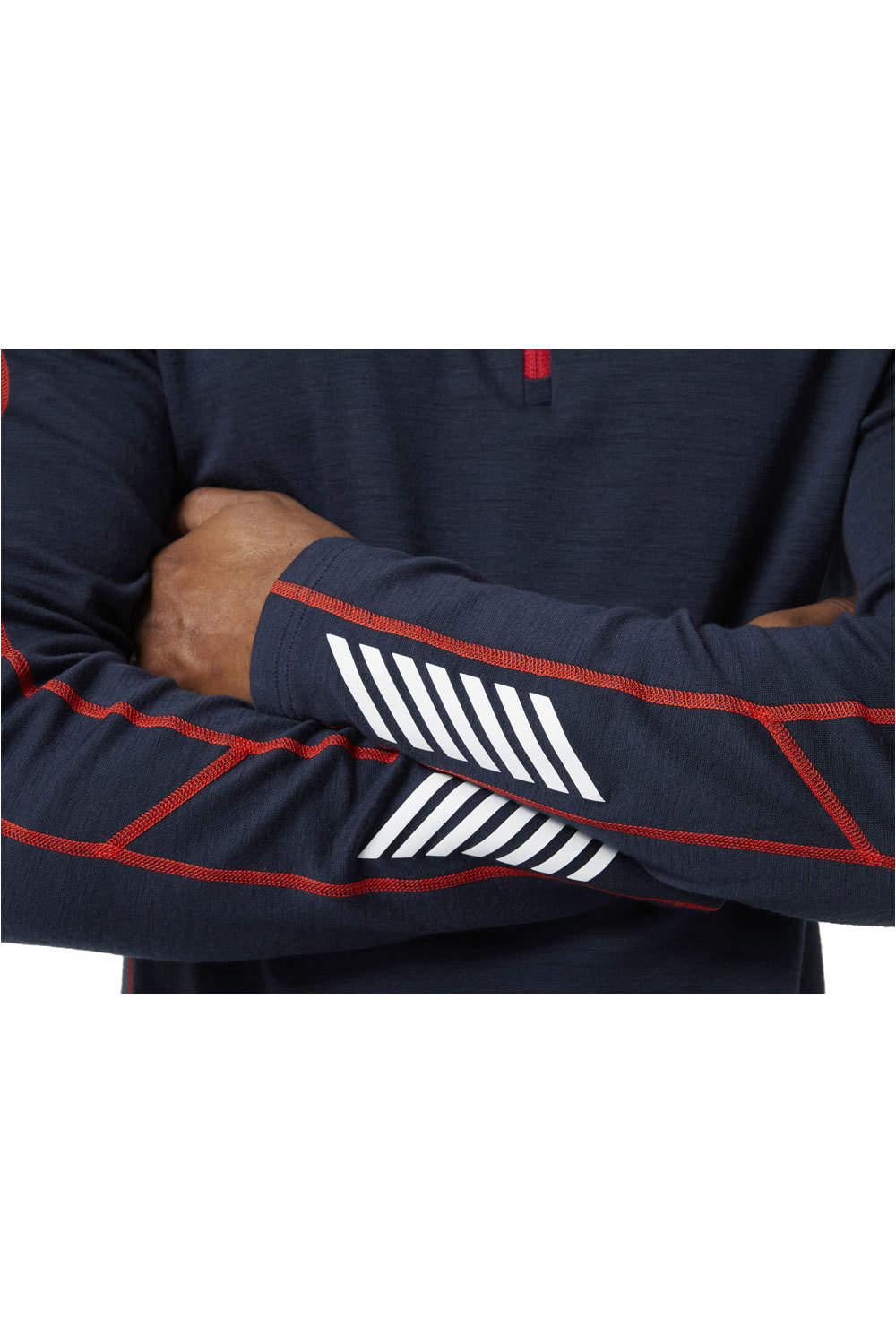 Helly Hansen camiseta térmica manga larga hombre Helly Hansen LIFA MERINO LWEIGHT 1/2 ZIP vista detalle Helly Hansen camiseta térmica manga larga hombre Helly Hansen LIFA MERINO LWEIGHT 1/2 ZIP vista detalle