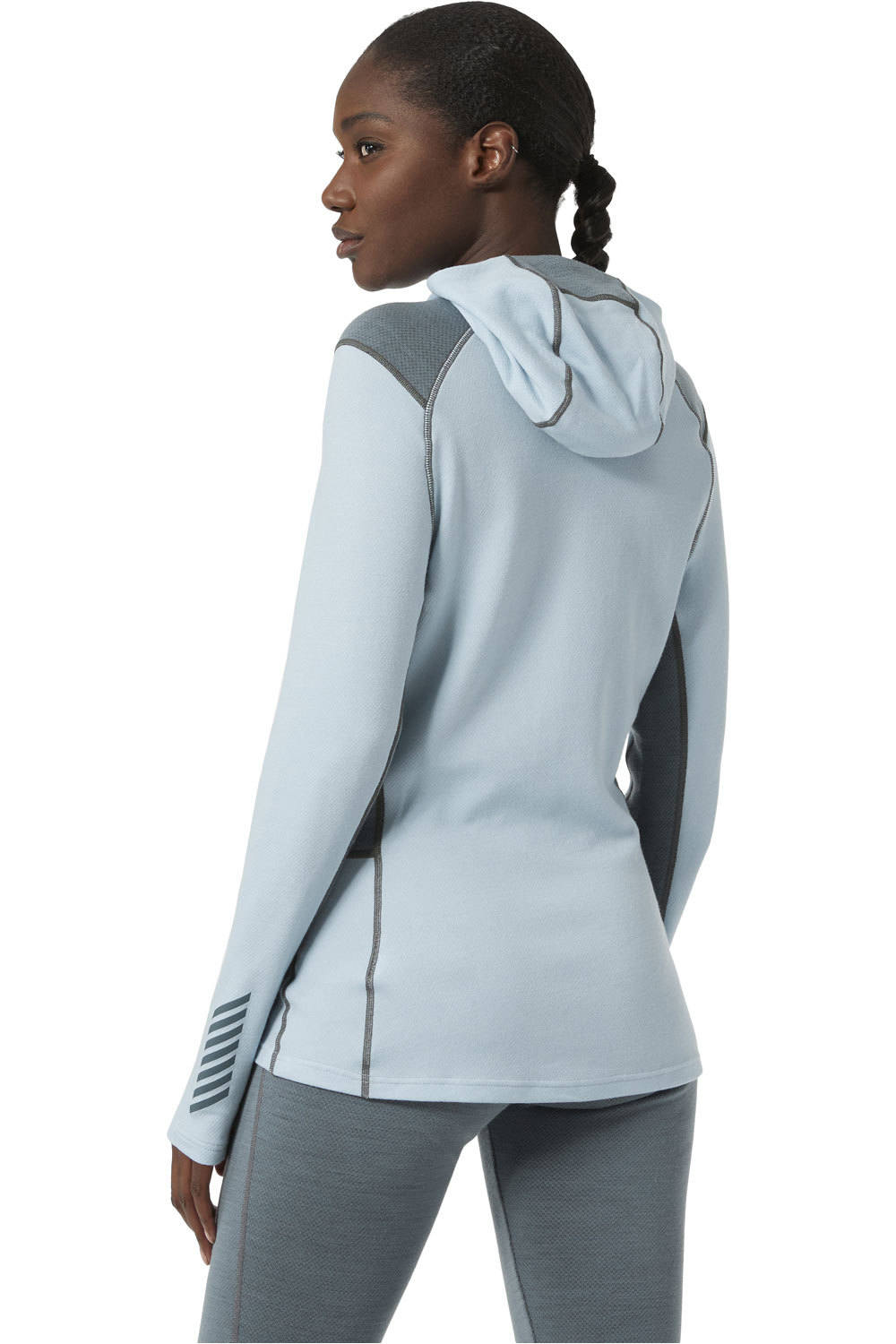 Helly Hansen camiseta térmica manga larga mujer Helly Hansen W LIFA MERINO MIDWEIGHT HOODIE vista trasera Helly Hansen camiseta térmica manga larga mujer Helly Hansen W LIFA MERINO MIDWEIGHT HOODIE vista trasera
