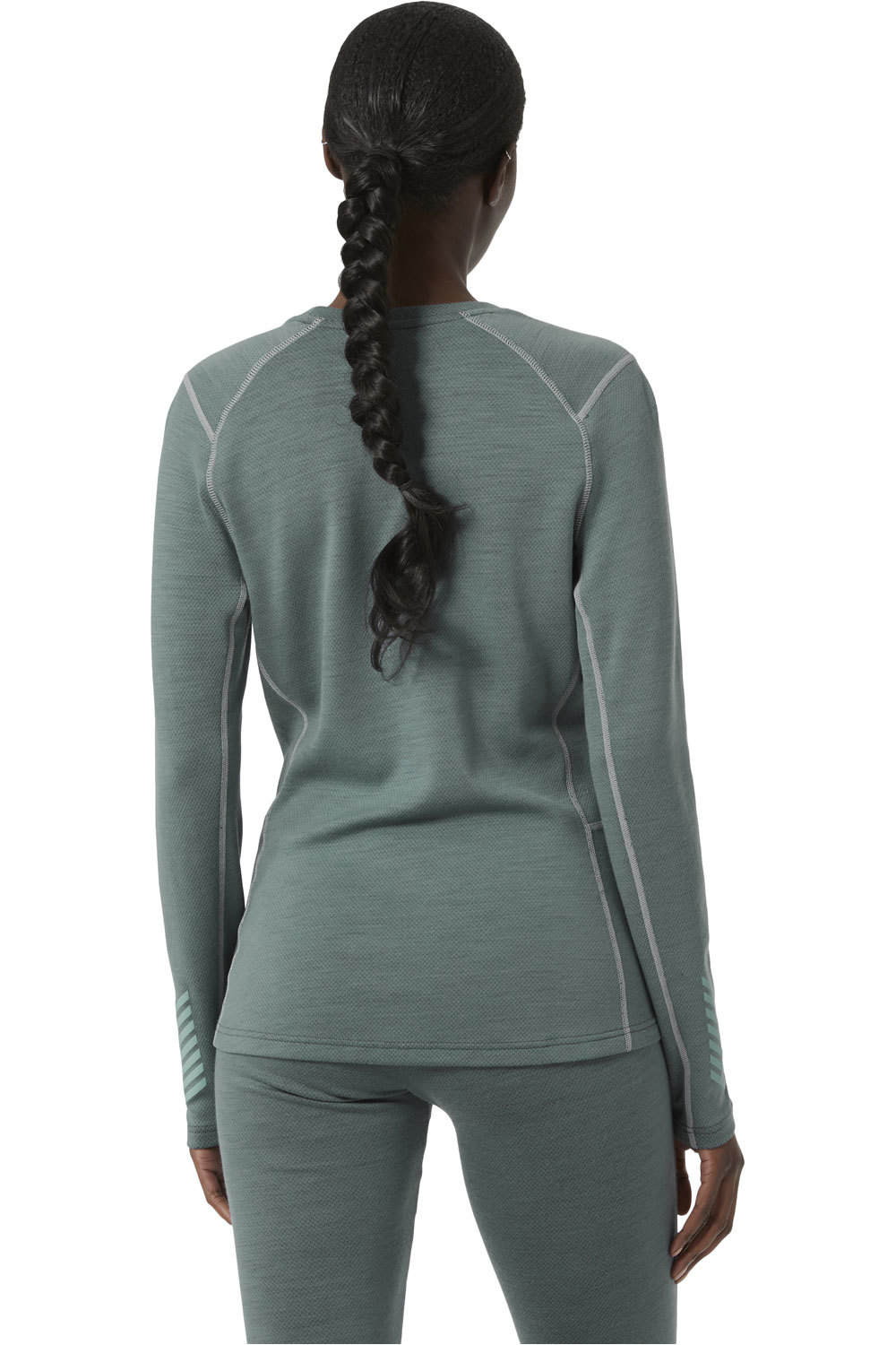 Helly Hansen camiseta térmica manga larga mujer Helly Hansen W LIFA MERINO MIDWEIGHT CREW vista trasera Helly Hansen camiseta térmica manga larga mujer Helly Hansen W LIFA MERINO MIDWEIGHT CREW vista trasera