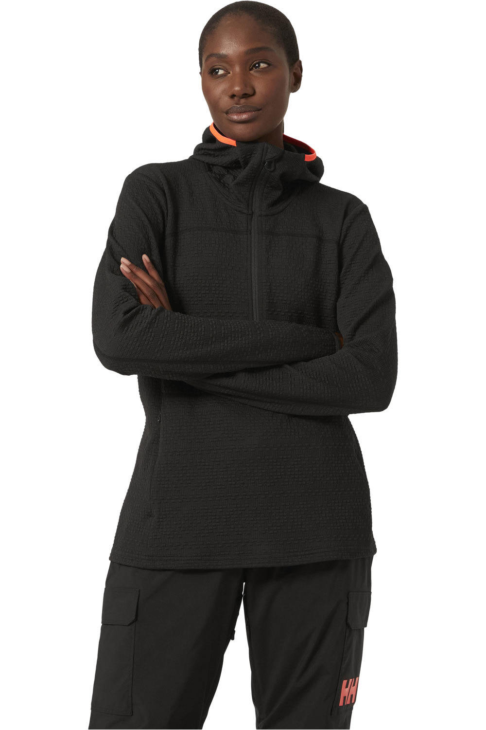 Helly Hansen forro polar mujer Helly Hansen W POWDERQUEEN MIDLAYER vista frontal Helly Hansen forro polar mujer Helly Hansen W POWDERQUEEN MIDLAYER vista frontal